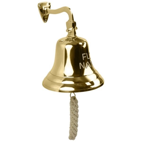 Custom Four Size Brass Ship Bell with Lanyard For Home Decor