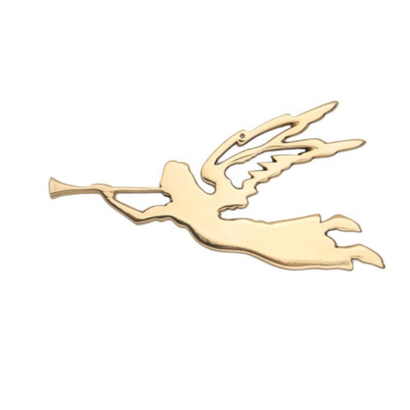 Custom Brass Angel Ornament for Home Decor