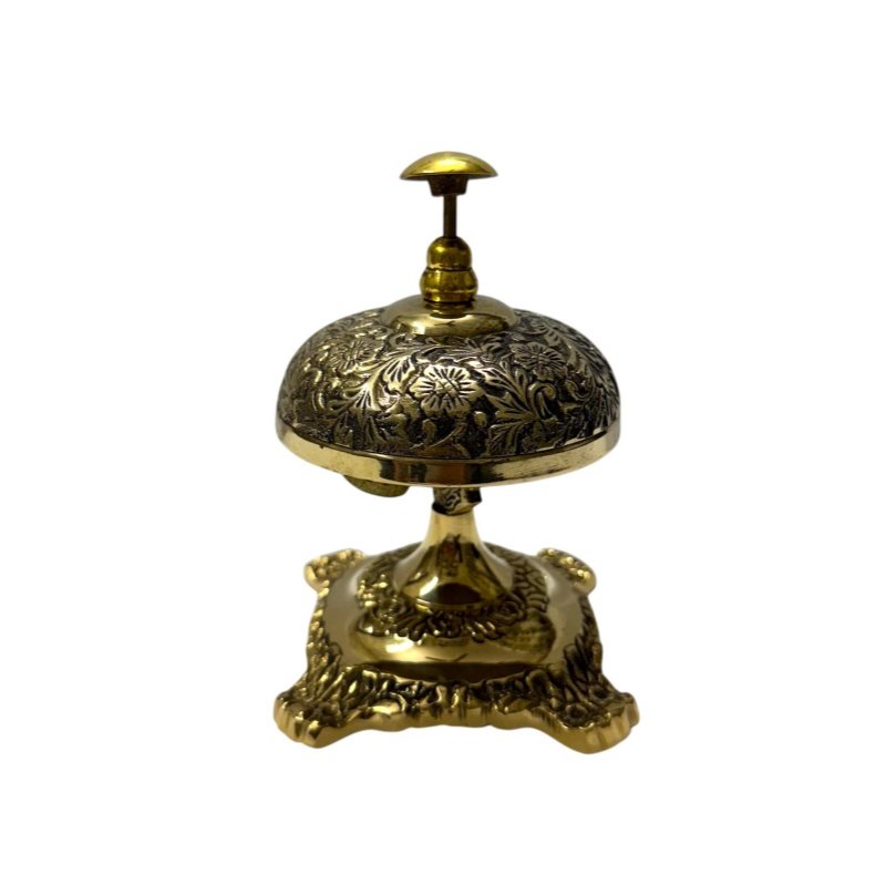 Custom Brass Desk Bell for Home Decor